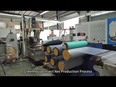 Productieproces van broeikasinsectennetten