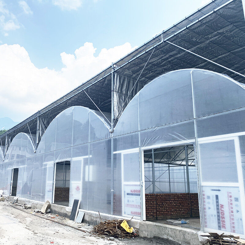 UV-bestendige 30x10m Plastic film kas voor tomaten en groenten met film