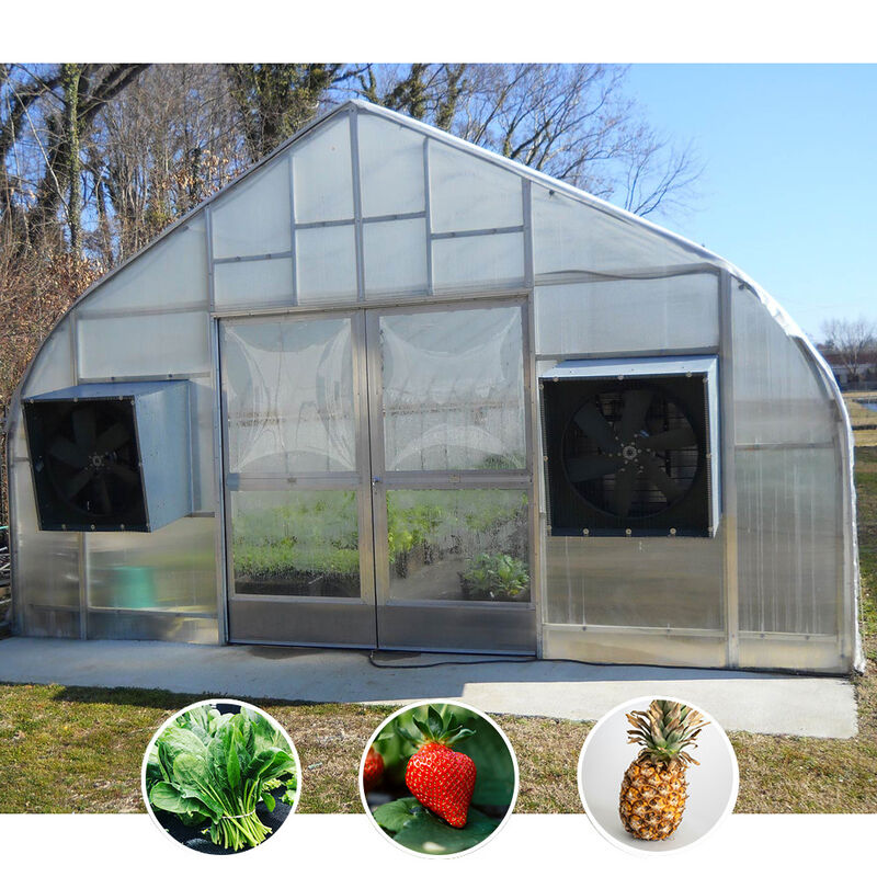 All Seasons Shading System Professionele Venlo kas met volledig geautomatiseerd licht ontdoen systeem en geïntegreerde gootjes