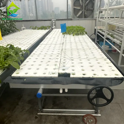 Ebb&Flow Roltafel Drijvend Bord DWC Diep Water Cultuur Kas Zonder Grond Groenten Teelt