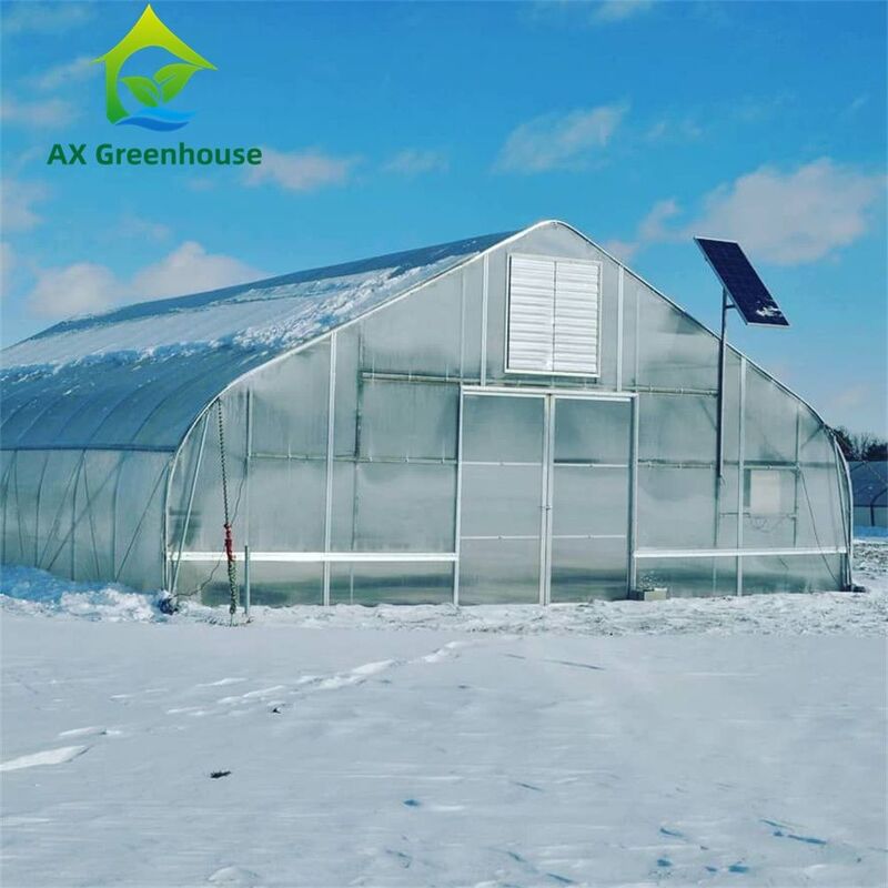 All Seasons Shading System Professionele Venlo kas met volledig geautomatiseerd licht ontdoen systeem en geïntegreerde gootjes