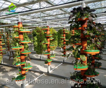 Voedselrang 3.05.0mm de Dikke Hydroponic Goot van pvc NFT voor Aardbeien